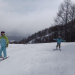 スキーレッスン　エコーバレー