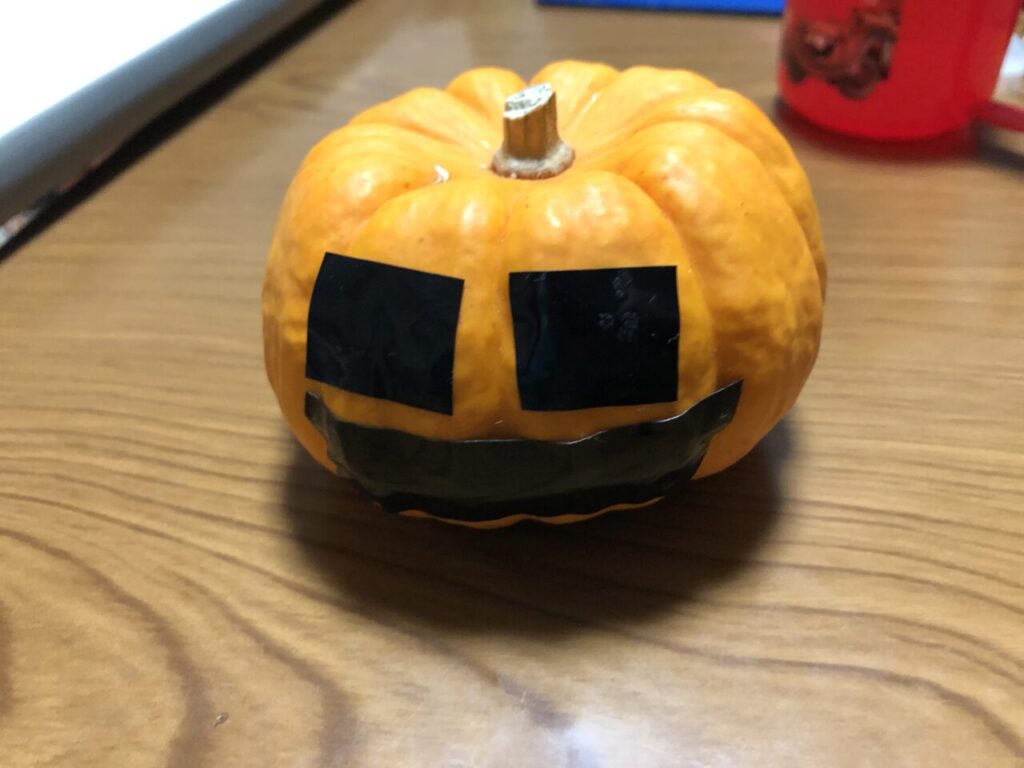 保育園　ハロウィンかぼちゃ