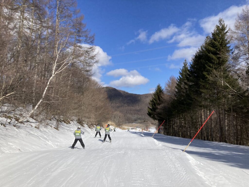 ブランシュたかやま　団体のスキー教室　修学旅行